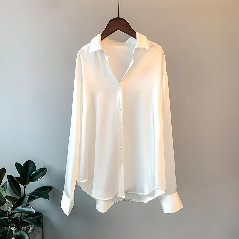 Lily™ - High Quality Satin Blouse