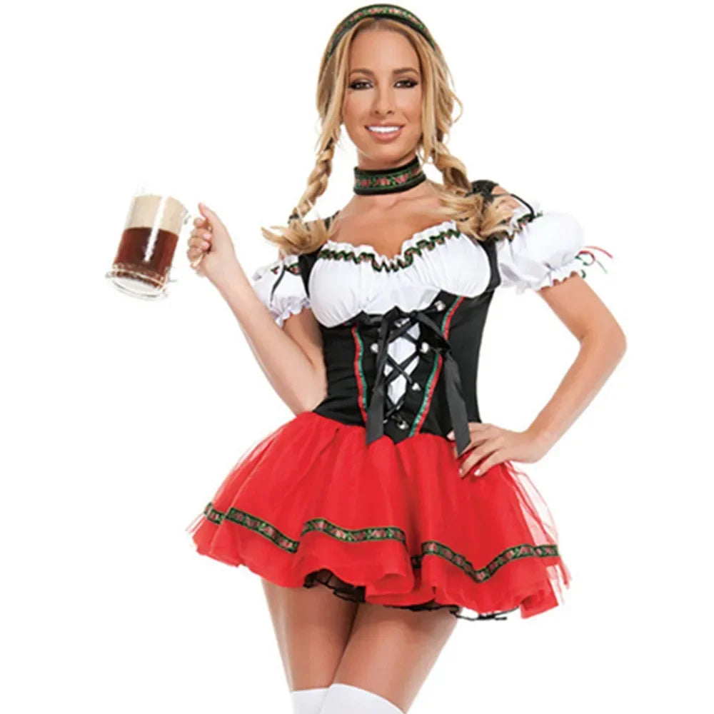 Shiela - Traditional Oktoberfest Dirndl Dress