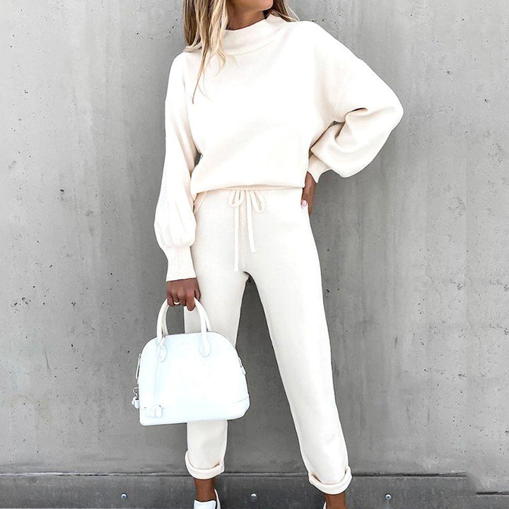 Wilma - Elegant and Comfortable White Jogging Set for Women