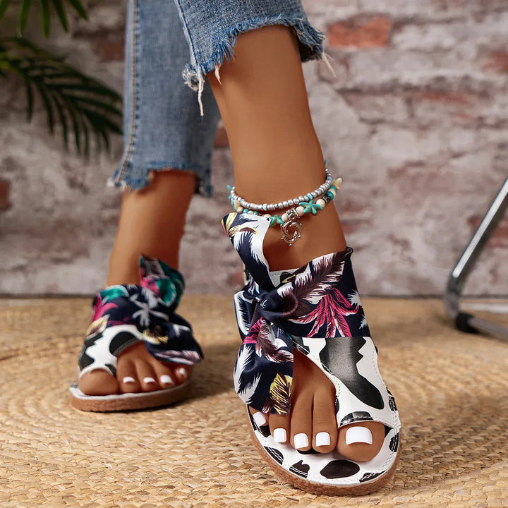 Hazel - Stylish printed sandals for women