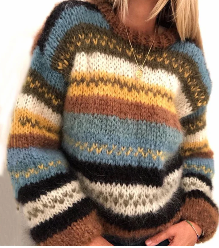 Isabelle - Cozy Knitted Sweater for Ultimate Comfort