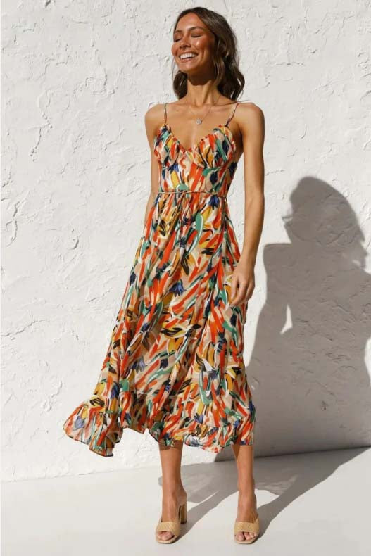 Sara™ - Colourful Summer Dress