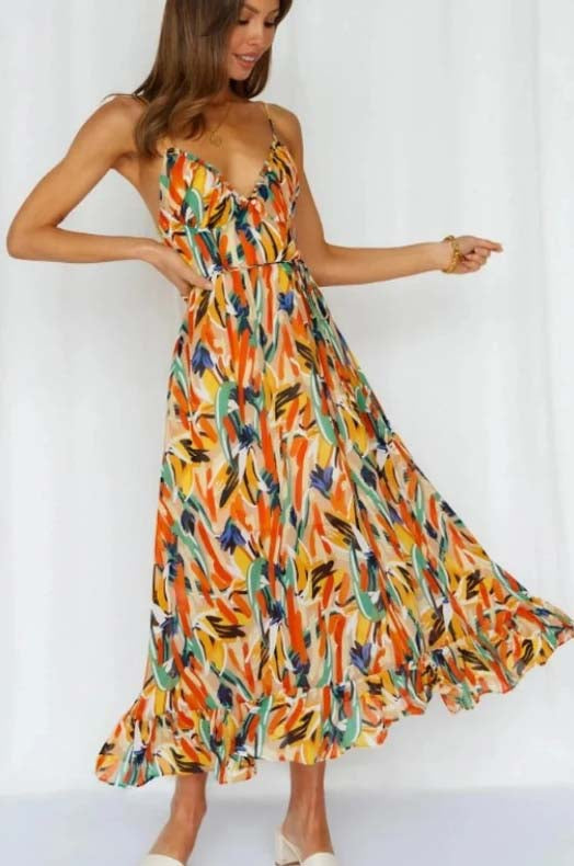 Sara™ - Colourful Summer Dress