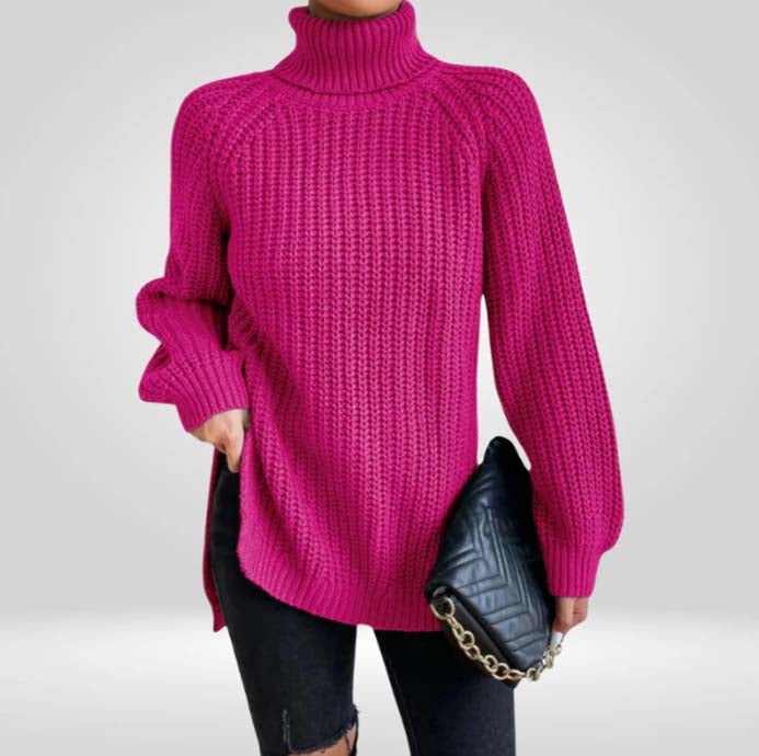 Lucy™ - Fashionable Turtleneck Top