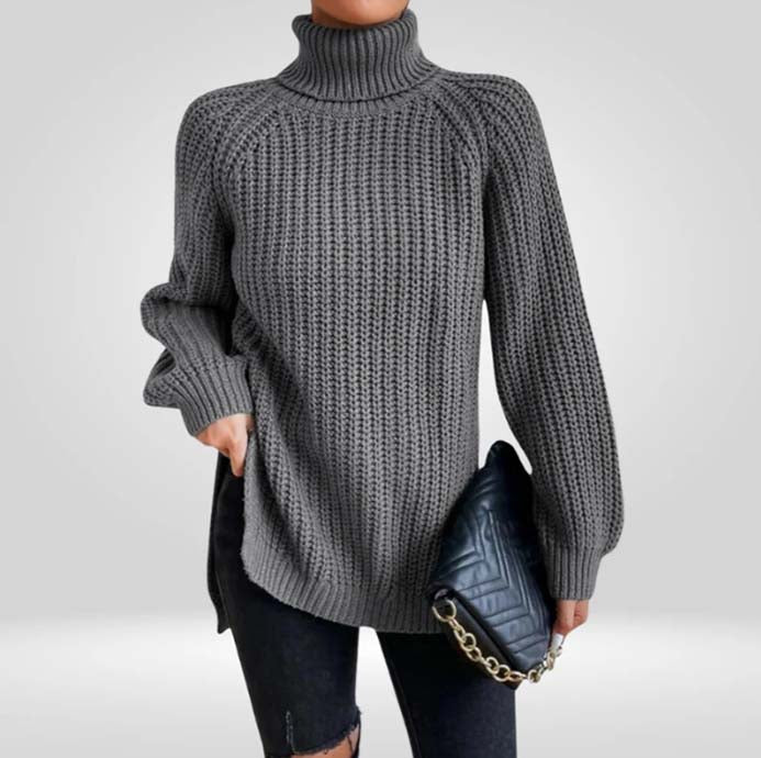 Lucy™ - Fashionable Turtleneck Top