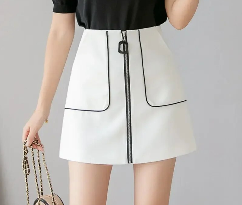 Irena - Mini Skirt With Zipper