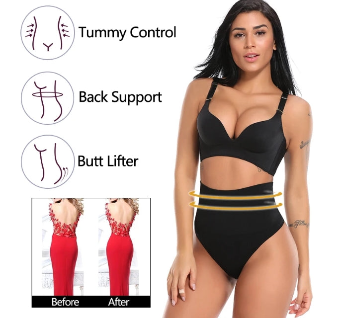 Elisa™ - High-Waisted Shaping Thong