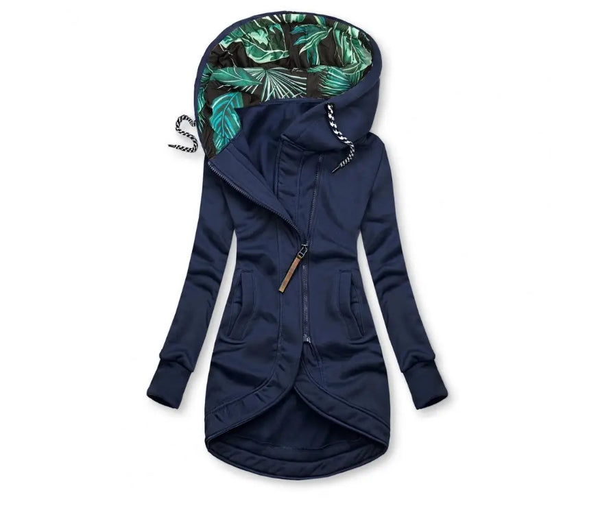 Heidi™ - Zippered Long Hoodie