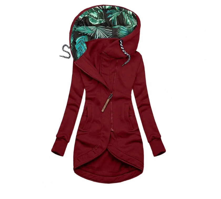 Heidi™ - Zippered Long Hoodie