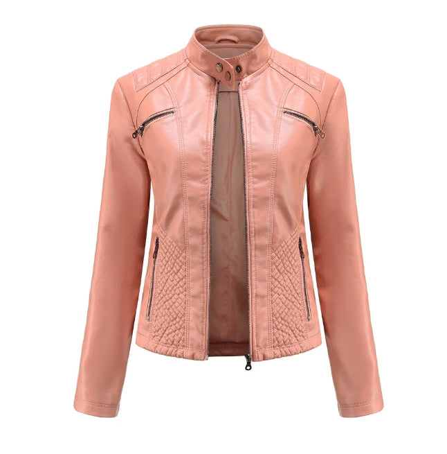 Zara™ - Classic Leather Jacket