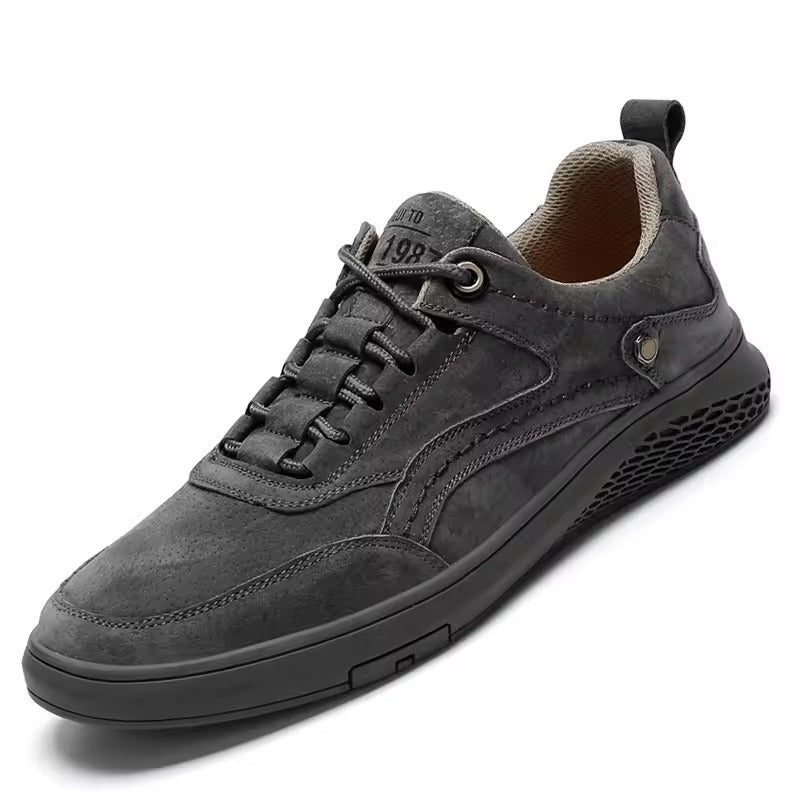 Stylish leather trainers for men - Cornelius