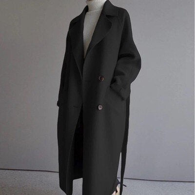 Chloe™ - Elegant Wool Coat