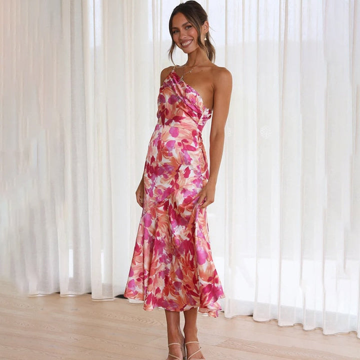 Kadence - Elegant Maxi Dress with Floral Print