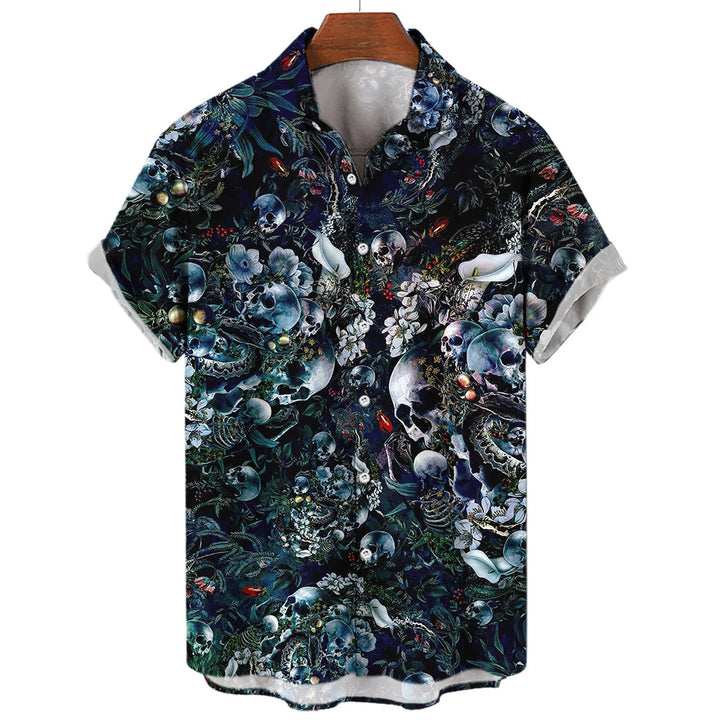 Mason™ - Hawaiian Skull T-Shirt