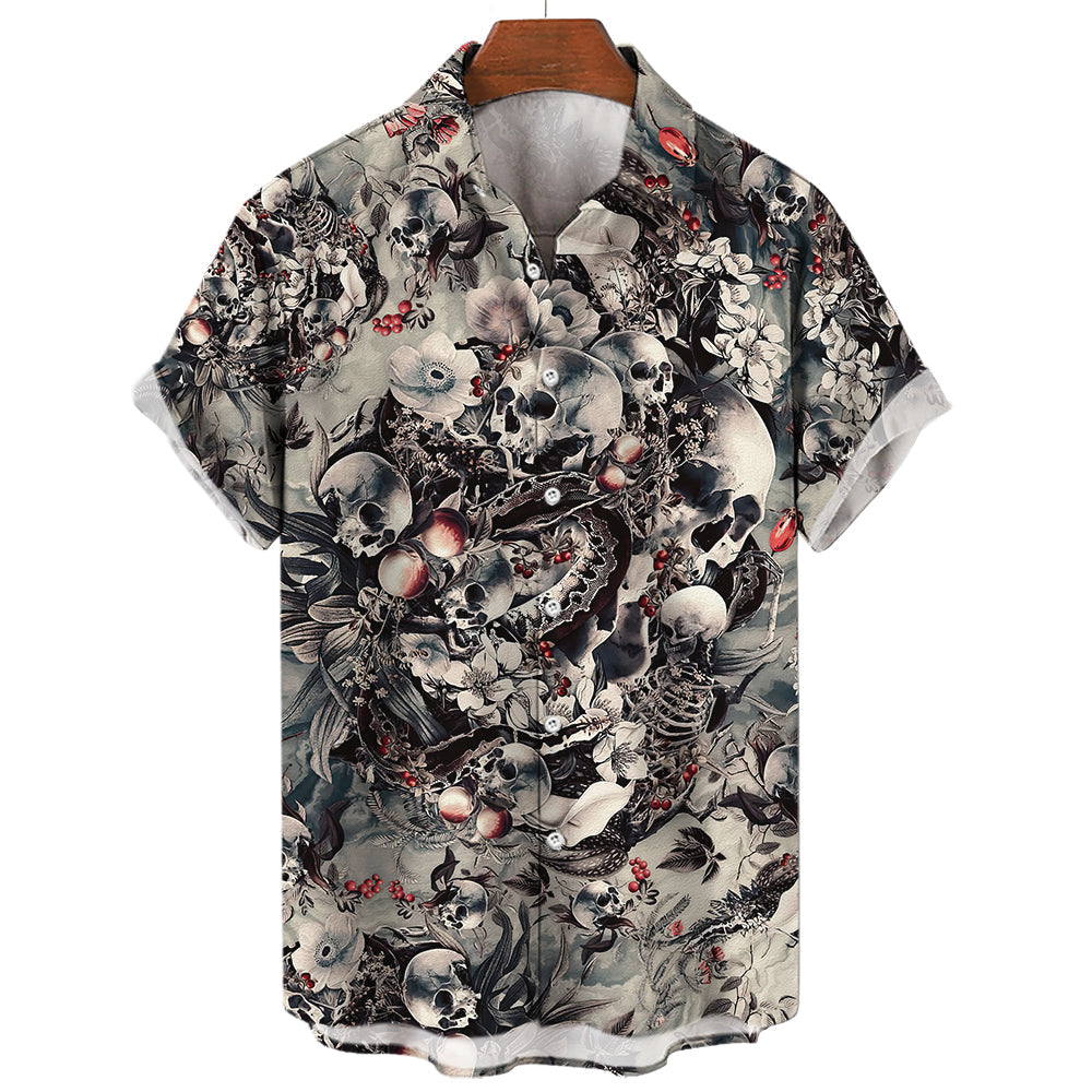 Mason™ - Hawaiian Skull T-Shirt