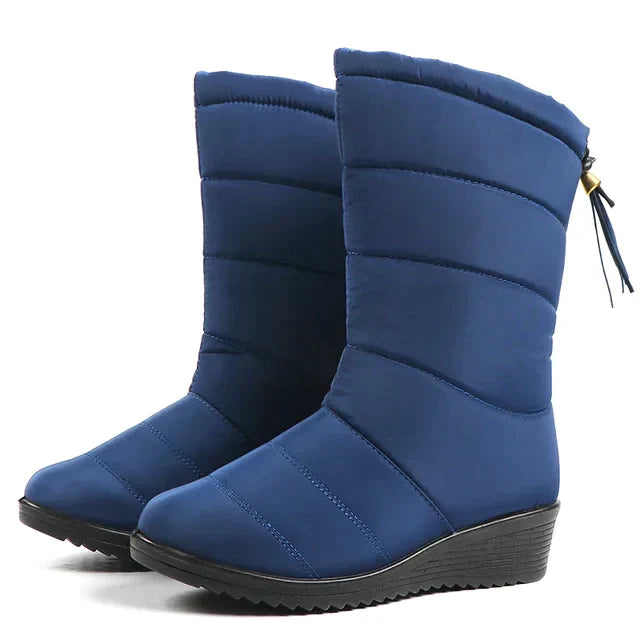 Modern Madeline - Stylish waterproof mid-length boots