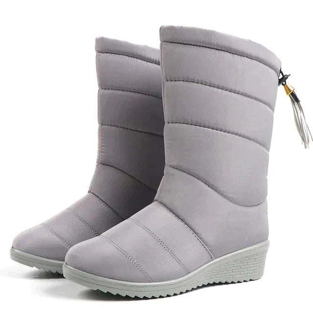 Modern Madeline - Stylish waterproof mid-length boots