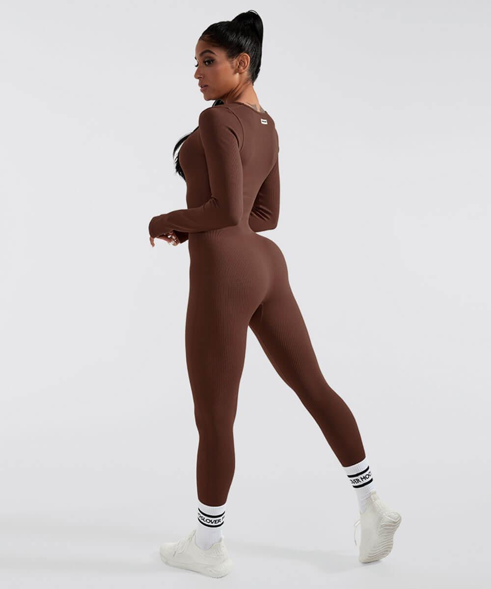 Aria™ - Long Sleeve Seamless Jumpsuit