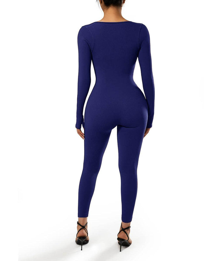 Aria™ - Long Sleeve Seamless Jumpsuit