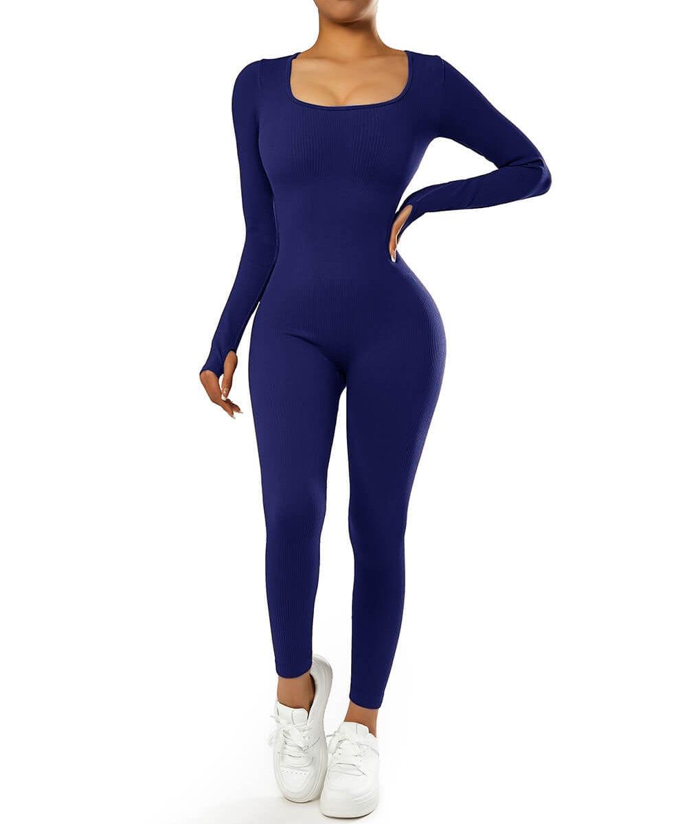 Aria™ - Long Sleeve Seamless Jumpsuit