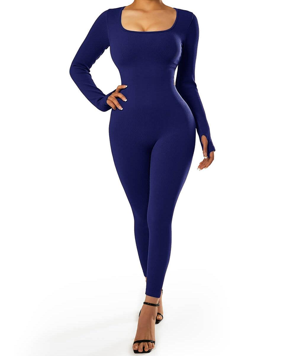 Aria™ - Long Sleeve Seamless Jumpsuit