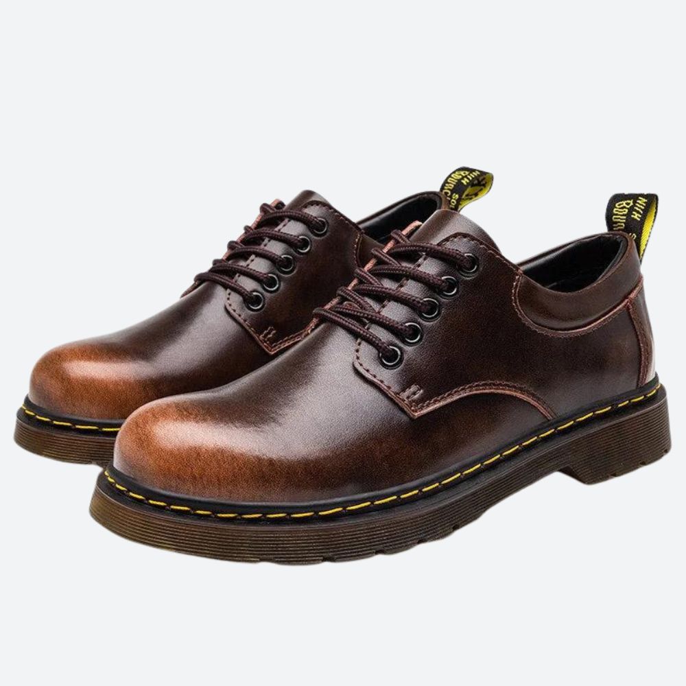 Elegant handmade Italian leather Oxford shoes - Tyron