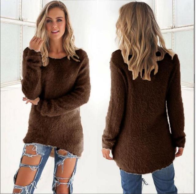 Georgia - Stylish O-neck Casual Sweater