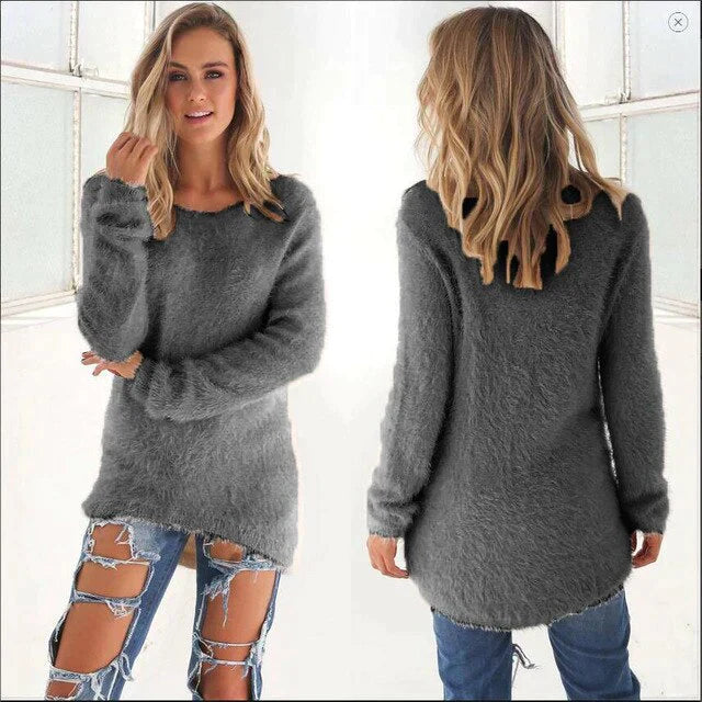 Georgia - Stylish O-neck Casual Sweater
