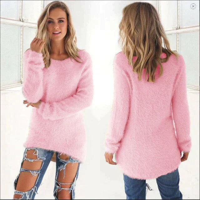 Georgia - Stylish O-neck Casual Sweater