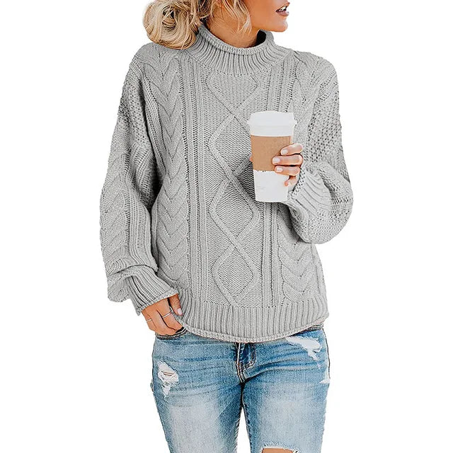 Eleanor™ - Elegant Turtleneck Sweater