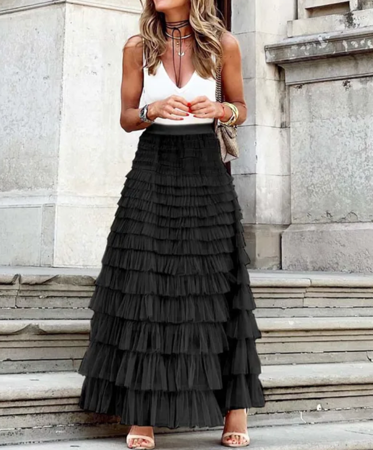 Quirinne - Stylish Tulle Skirt