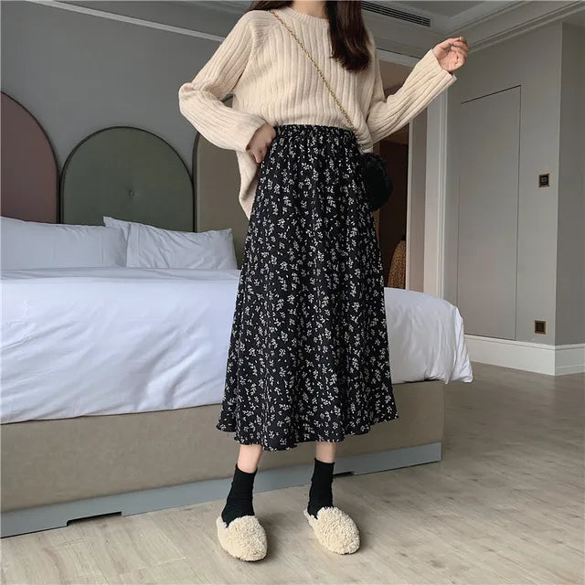 Daniela - Flowing Loose Skirt