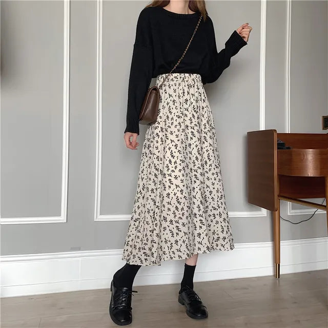 Daniela - Flowing Loose Skirt