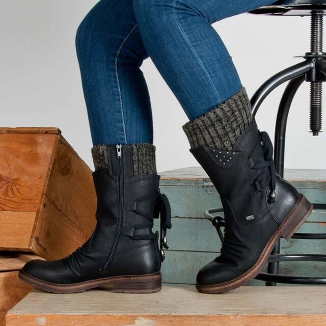 Stylish Mid-height Women's Boots by Steff