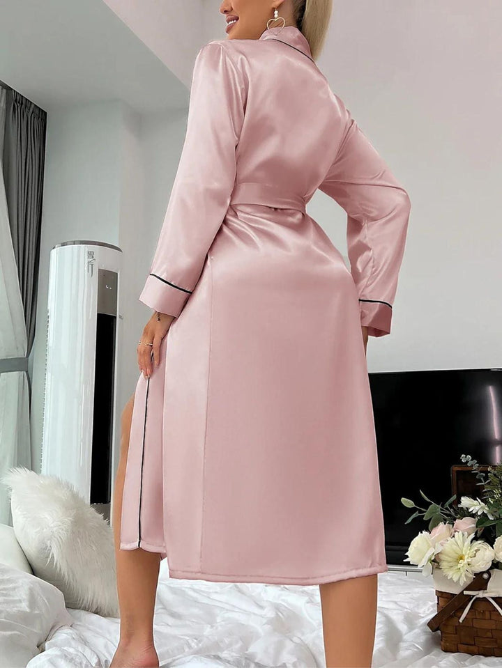 Celeste - Elegant Spring Silk Nightgown for Ladies