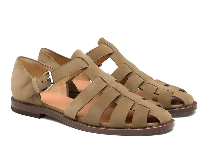 Robert | Trendy Leather Sandals for Men