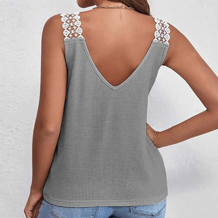 Samantha - Stylish and Comfortable V-Neck Tank Top for Women