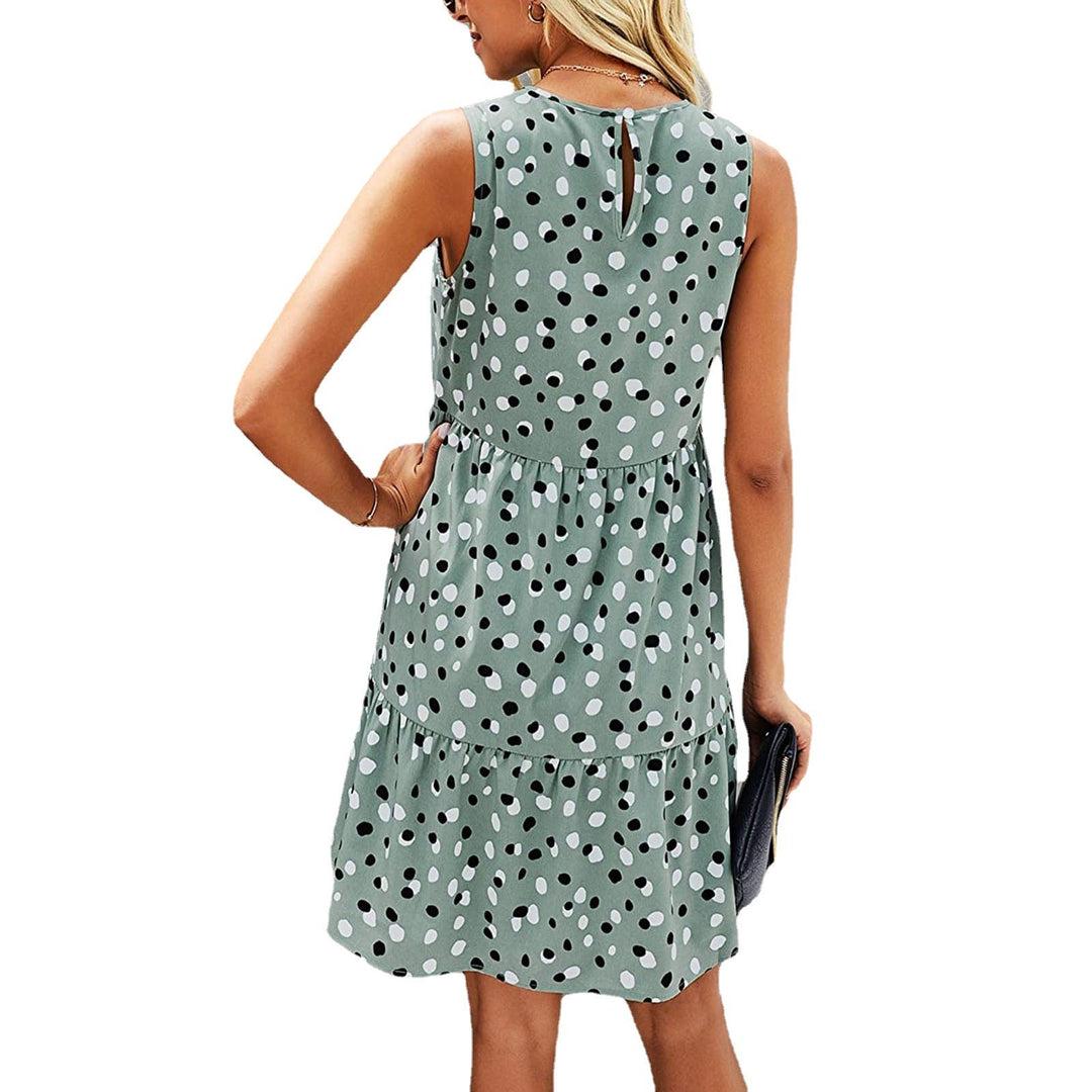 Chic and Playful Mieka Mini Dress with Dots