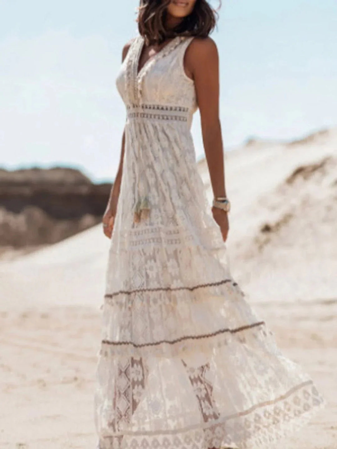 Rosa™ - Elegant Boho Dress