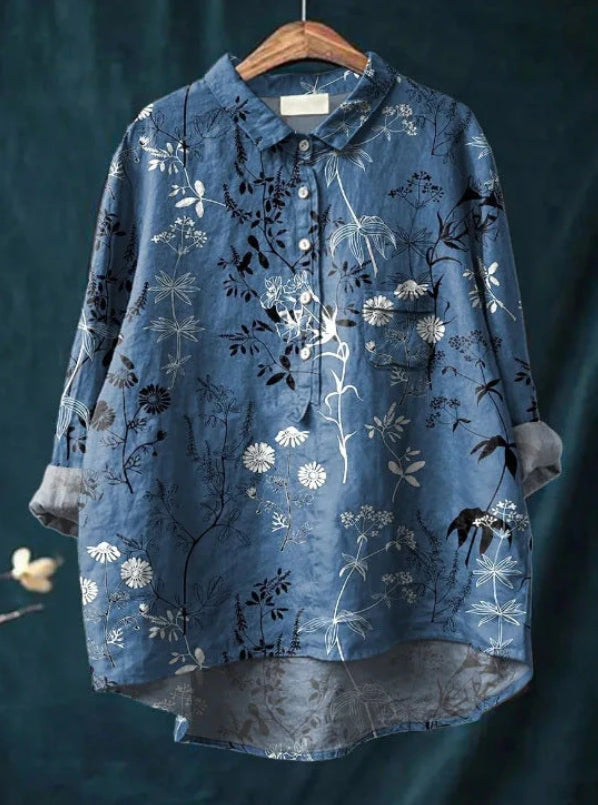 Livia™ - Elegant Floral Blouse