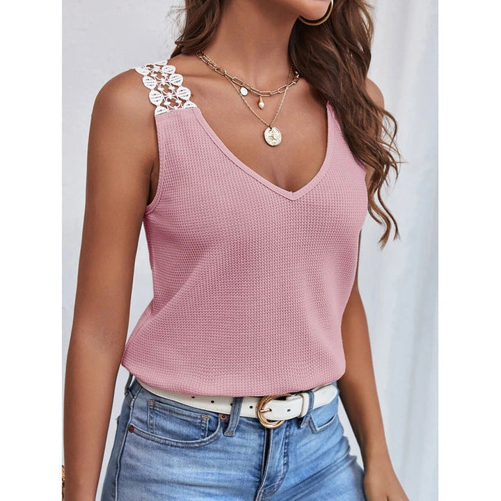 Samantha - Stylish and Comfortable V-Neck Tank Top for Women