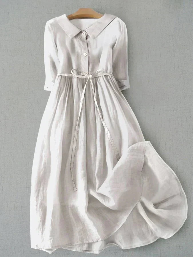 Daria™ - Linen and Blended Dress