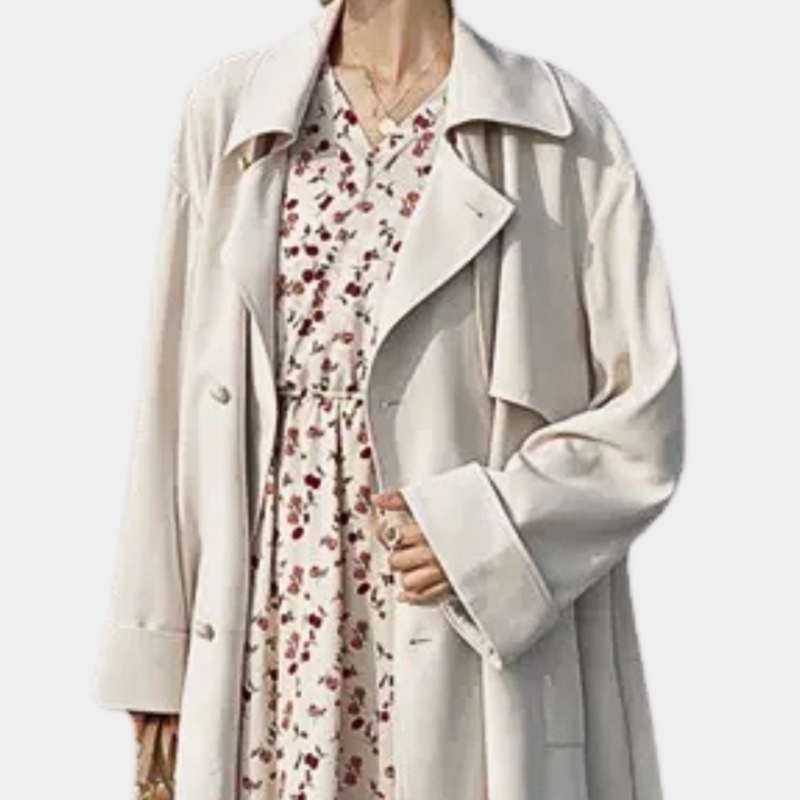 DALEYZA - Elegant Luxury Overcoat for Ladies