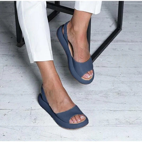 Alayna - Stylish Casual Peep Toe Sandals for Ultimate Comfort