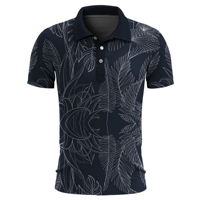 Stylish men's polo shirt for a tropical summer - Imer