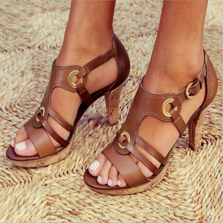 Livia™ - Comfortable high heel sandals