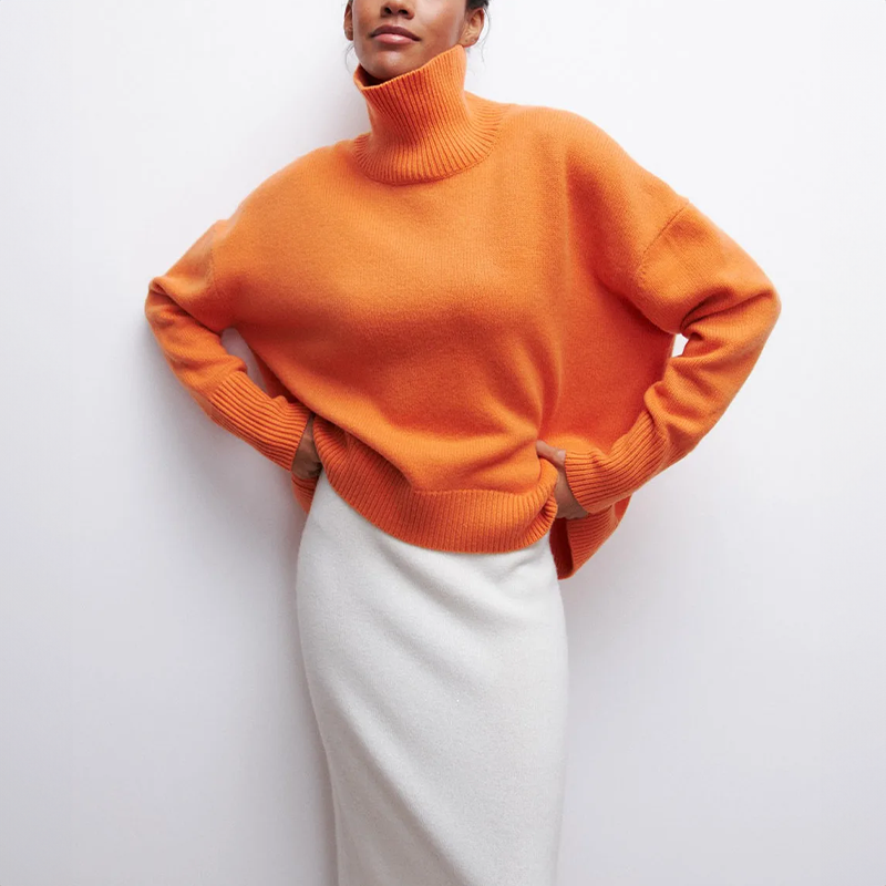 Lucy™ - Knit Turtleneck Sweater