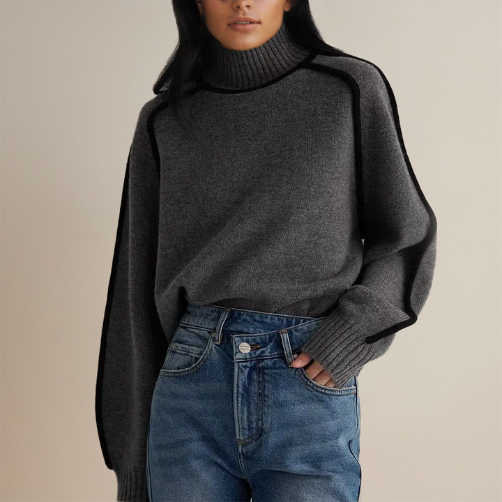 Ella™ - Cashmere Turtleneck Sweater