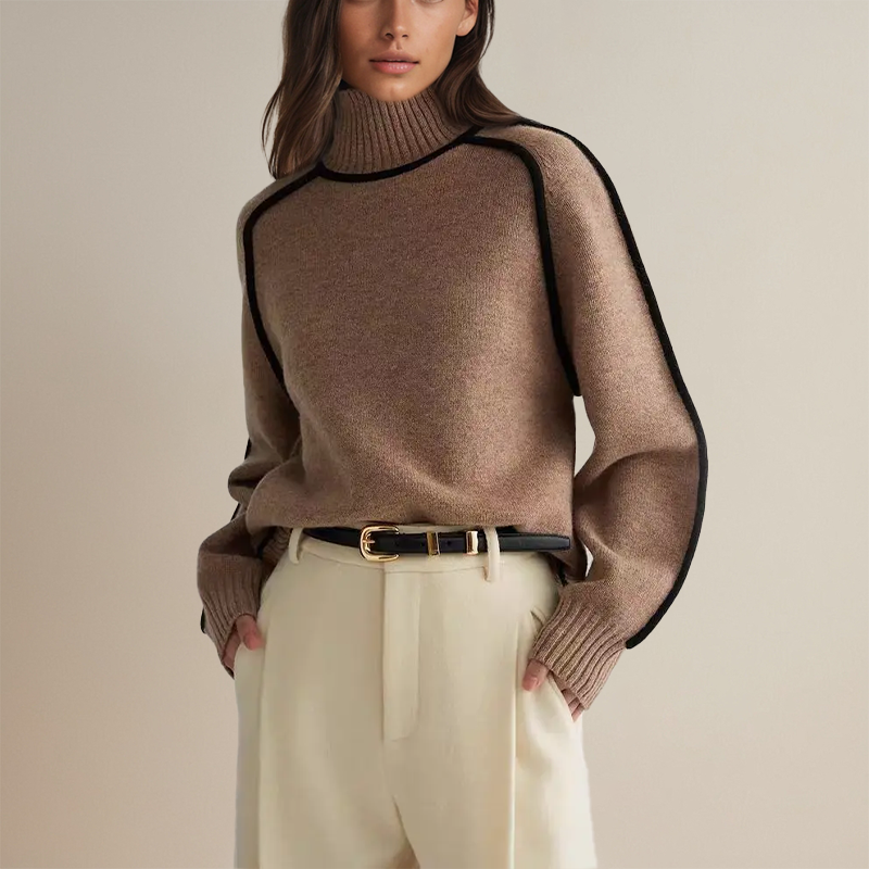 Ella™ - Cashmere Turtleneck Sweater