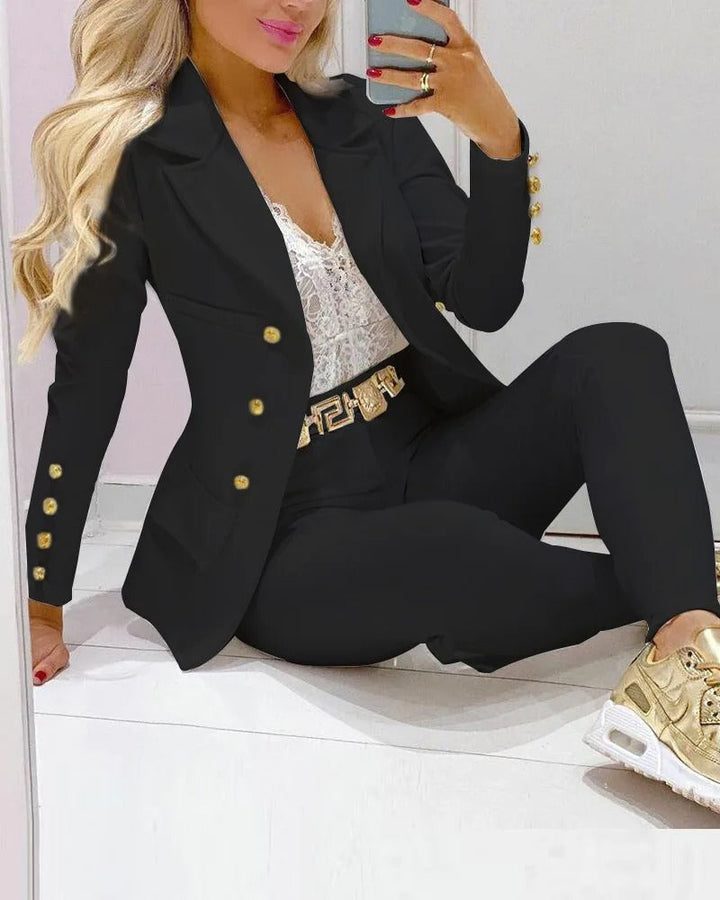 Lucy™ - Elegant Blazer and Pants